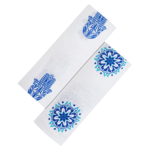 Malabar Baby Muslin Swaddle Blanket Set, Luxurious Soft Cotton Baby Receiving Swaddles Wrap for Newborns Infants Girls Boys, 2 Pack Protector Series