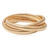 Long tiantian Triple Cobra Bracelets for Women Gold Wrap Boho Bracelet Interlocking Omega Stretch Bracelet Trendy Jewelry for Girls Gifts, Other, other