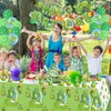 Turtle Party Decorations - Including Turtle Balloons, Happy Birthday Banner, Cake Topper, and Green Tablecloth for Under the Sea Party Decorations Turtle Birthday Party Supplies