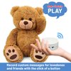 JRGKJCP 16 Minutes Voice Recorder, Record Custom Message for Plush Toy, Stuffed Bear Toy, Baby Doll Toy, and Pillow