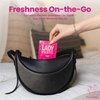 Lady Parts Feminine Wipes - Flushable Wet Wipe for Women - pH Optimized for Privates, Body, Booty, & Face - Good for Travel & Intimate Areas - Stay Fresh & Clean - 20 Wipes