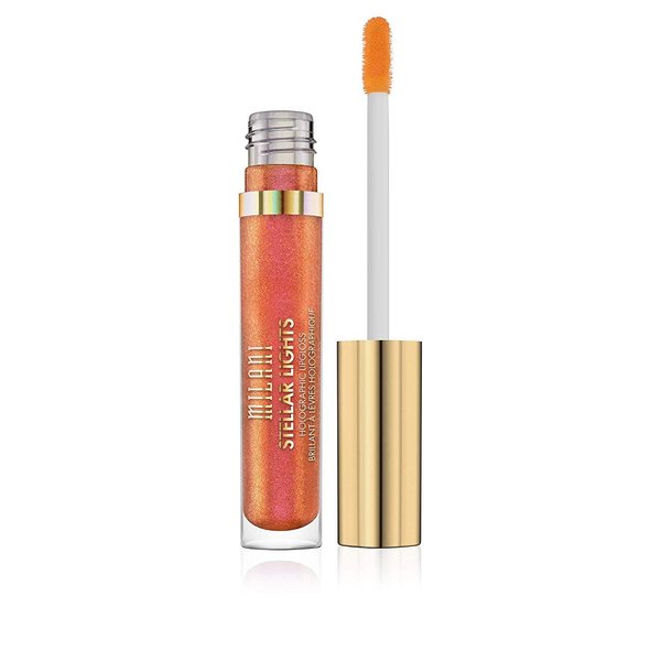 Milani Stellar Lights Holographic Lip Gloss# 03 Luminous Peach (Quantity 1)