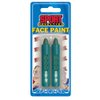 Sports Novelties Party Dress-up and Halloween Face Paint Sticks, Green, 2-Count