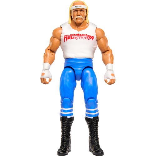 Mattel WWE Action Figure, Series #142 Hulk Hogan 6-inch Collectible with 10 Articulation Points & Life-Like Look
