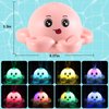 Gigilli Octopus Bath Toys, Christmas Stocking Suffers Bath Toys for Kids Ages 1-3, Baby Girl Light Up Bath Toy Sprinkler 6-12-18 Months, Toddlers Bath Fountain Toy Christmas Baby Birthday 1 2 3 Gifts