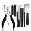 Ingrown Toenail Clippers Removal Kit Pedicure Tools for Feet Pedicure Knife Nail Pliers Treatment Cuticle Cutter