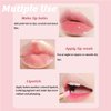 TEEROVA 6 Pcs Color Changing Lipstick Lip Balm, Magic Temperature PH Color change Lipstick, Moisturizing No-Sticky Long Lasting Lip Gloss