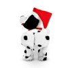 Gfilay Twerking Dog Toy - Singing and Dancing Animated Christmas Decorations Plush Puppy with Santa Claus Outfit, Soft and Cute Stuffed Animal for Kids and Lovers