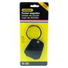 General Tools 532 2.5X Power Pocket Magnifier with Simulated Leather Case, Black