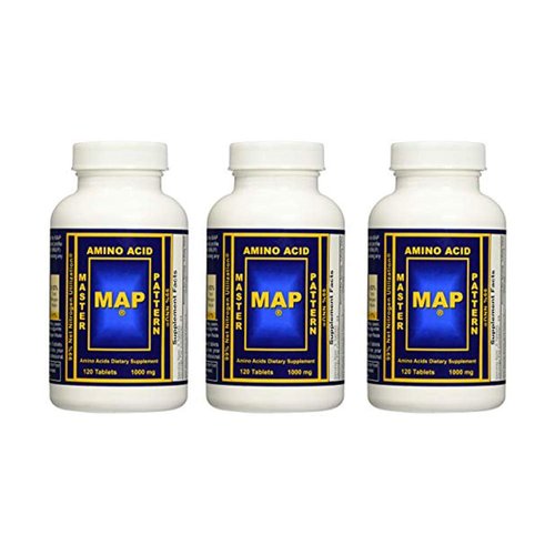 INRC Master Amino Acid Pattern Map Muscle Building Tablets, 360 Count