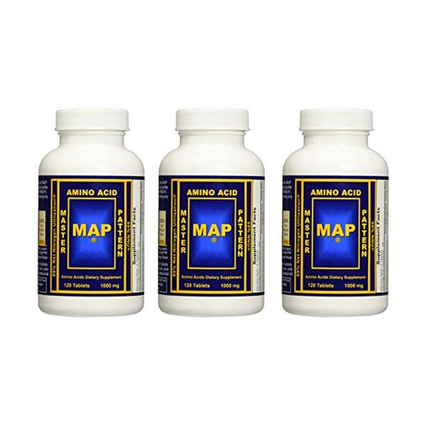 INRC Master Amino Acid Pattern Map Muscle Building Tablets, 360 Count