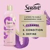 Suave Pink Luscious Curls Shampoo for Defining Curly Hair with Amino Acid Complex 16.5 oz