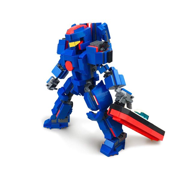 LetMay Original Series Dangerous Wanderer MOC Frame Mech Building Blocks Robot 590 Parts