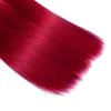 Red Human Hair Bundles Red Straight Bundles Mixed Length 3 Bundles 18 20 22 Inch Brazilian Unprocessed Virgin Human Hair Extensions Burgundy Straight Human Hair Bundles