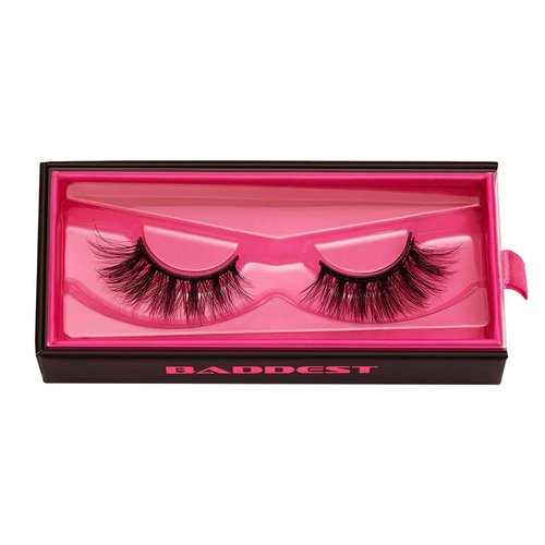 Magnetic Eyelashes – Baddest | Artificial Magnetic Lashes, Made with Synthetic Faux Mink Fiber, Comfortable and Natural Lash Extention Look, Reusable Up To 60 Times, Long Cat Eye 9mm-17mm, 1 Pair