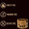 Da'Dude Hair Wax for Men - Ultra Strong Hold, Matte Finish, Non-Greasy Hair Styling, 100ml Eco-Friendly Wooden Tub