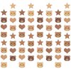 Bear Birthday Party Decorations, Animal banner for Gender Reveal Birthday Wedding Baby Shower Bearly Theme Boys Girls Decorations(Brown)