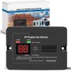 PANGAEA Digital RV Propane Gas Detector with 85dB Loud Alarm, DC 12V, for Trailer, Motorhome, Motorcoach (Surface Mount - Black)