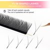 Lash Extensions YY Eyelash Extensions 0.07mm Thickness D Curl Lashes Mix 8-15mm YY Lashes Soft Lash Trays Pestañas Pelo a Pelo Natural Matte black False Eyelashes Individual Lashes(YY-0.07-D,8-15mm)
