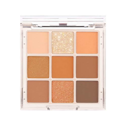 EGLIPS Flash Shadow Palette – Glitter & Matte Eyeshadow Palette, Highly Pigmented Metallic, Satin Finish, Long-Lasting Shimmer, Moist & Soft Jelly Texture, Korea Makeup (03 LITTLE SUNSHINE)