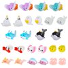 26pcs Ocean Mini Figurines, 13 Styles Resin Tiny Ocean Figurines Miniature Resin Sea Animals Trinkets Marine Aquarium Ornaments for Dollhouse Fish Tank Potted Garden Decorations