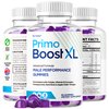 (2 Pack) Primo Boost XL Gummies - Official PrimoBoost XL Advanced Premium Supplement for Men Support - Maximum Strength, Natural Primo BoostXL for Overall Health & Wellness, 120 Gummies for 2 Months