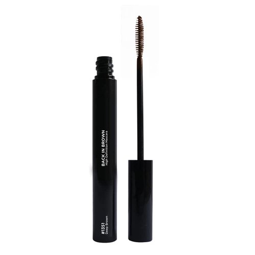 Lord & Berry Back in Brown Liquid Lightweight Lash Mascara Black for Volume and Length, Long Lasting Moisture, Great For Short Lashes Eye Makeup, Cruelty Free, 0.6 oz, Deep Brown