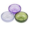 mollensiuer 3 Pieces Acrylic Crystal Facial Mask Mixing Bowl Facial Mud Bowl DIY Stirring Bowls Face Skin Applicator Bowl