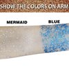 MEICOLY Blue Body Glitter Stick,Waterproof Halloween Face Glitter Gel,Chunky Glitter for Face/Body/Hair/Eyes/Lip,Mermaid Glitter Face Paint,Sparkling Glitter Makeup,Body Glitter for Women and Kids