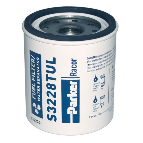 Racor 320R-Rac Series Gasoline Fuel Filter (Outboard or Inboard)