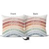 QIYUHOY Calm Corner Classroom Reading Corner Rainbow Decor Throw Pillow Covers, Book Center Calming Corner Home Bedroom Playroom Decor Pillow Case, 18x18 Inch Pillowcase（red）
