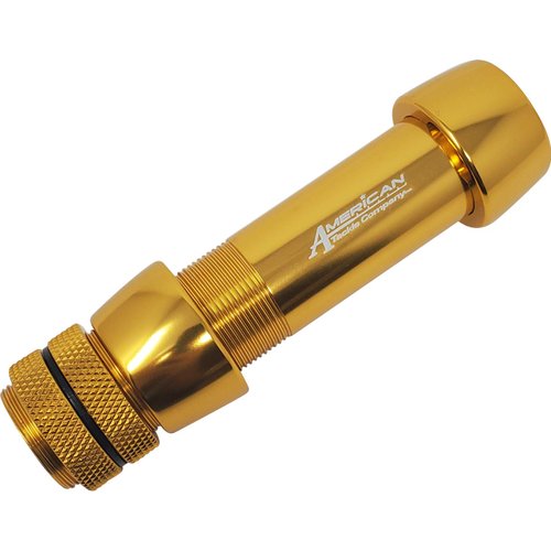 American Tackle Aluminum Reel Seat for Fishing Rod Building (Gold, 24MM)