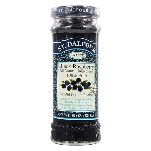 St. Dalfour All Natural Fruit Spread Black Raspberry - 10 oz