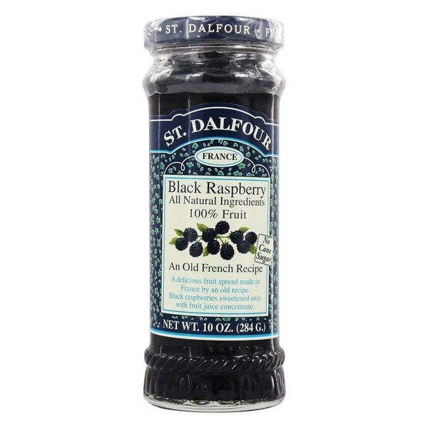 St. Dalfour All Natural Fruit Spread Black Raspberry - 10 oz