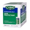 Medline Curad Petroleum Jelly, White/Green, 144 Count