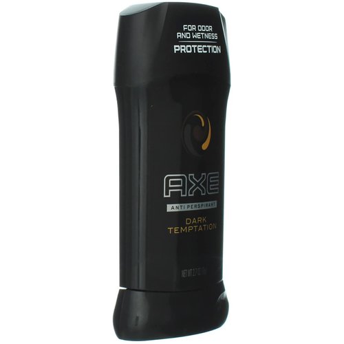 AXE Antiperspirant Stick For Men 48 Hour Sweat And Odor Protection For Long Lasting Freshness Dark Temptation Smooth Dark Chocolate Scent Men's Deodorant 2.7 oz
