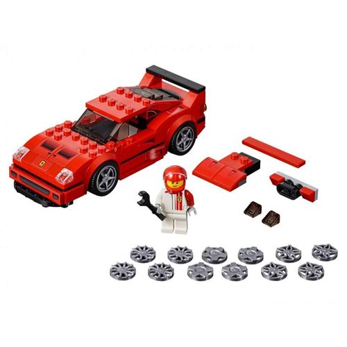 LEGO Speed Champions Ferrari F40 Competizione 75890 Building Kit (198 Pieces)