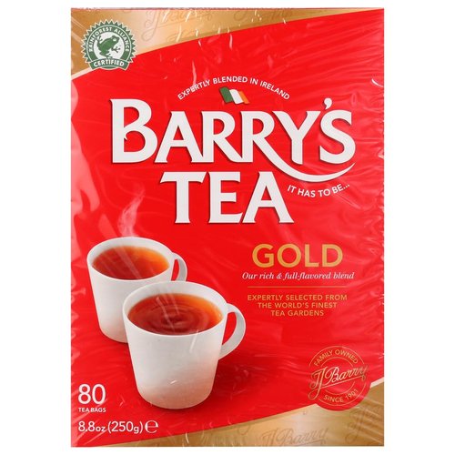 Barry's Tea Bags, Gold Blend, 80 Count (COMINHKG041738)