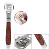 Callus Corn Hard Skin Remover, Stainless Steel Dead Skin Shaver Foot Pedicure Kit + 10 Blade Tool (Foot Scraper + Blade)