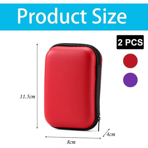 2 Pcs Card Game Case Playing Card Holder for UNO Soft Cloth Playing Card Case Waterproof Card Storage for Outdoor Gaming or Camping