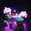 LED Lighting Kit for Lego The Cherry Blossom Garden, Creative Light for Lego 21260 Model Kit (Lights Only, No Lego Models)