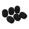 Sunmns 6 Pack Mini Small Size Foam Cover Windscreen for Lapel Headset Microphone