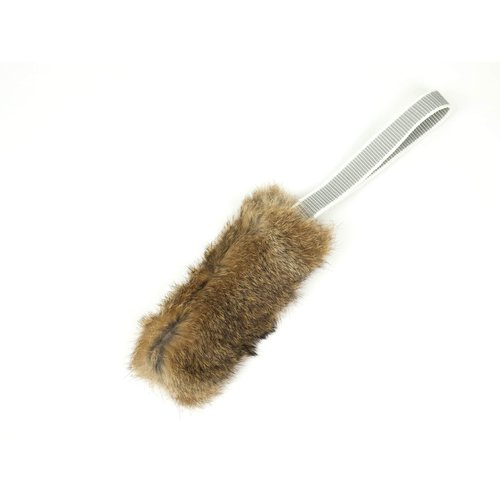 Chichester Inc. Small Rabbit Skin Dog Toy Tug (1279-DR01-SM)