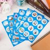 206pcs Winter Stickers, Winter Holiday Stickers with Snowman Christmas Tree Penguin Hello Winter Stickers for Kids Party Favors for Envelopes Cards Crafts Decoration