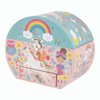 Floss & Rock 43P6388 Rainbow Fairy Musical Box Oval Shape Jewelry