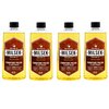 Milsek Furniture Polish and Wood Cleaner with Lemon Oil - Multipurpose Solution for Home Improvement from Hardwood Floors to Kitchen Cabinets - 12 Fl Oz (Pack of 4)