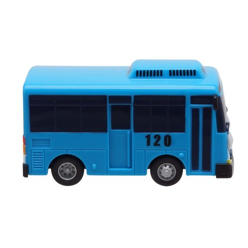 Tayo Toy Push and Go Bus - Christmas Birthday Gifts for Kids and Toddlers Boys and Girls Blue