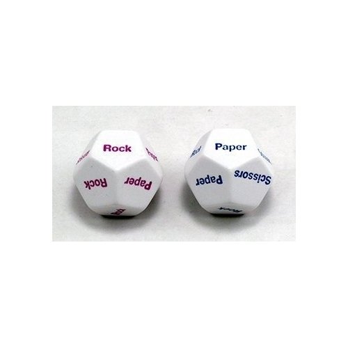 Koplow Games Rock Paper Scissors d12 Dice (2)