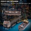 CZYY DND Skiff Miniature Hand-Painted Resin Medieval Row Boat Fantasy Tabletop 28mm RPG Scatter Terrain for Dungeons and Dragons, Wargames, TTRPGs