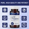 5-HTP Formula for Stress Relief and relaxation support for Teens and Adults with 5-HTP, L-Theanine, Vitamin B6, Vitamin B12, Magnesium - Doctor Formulated - Magnesium Stearate Free - 60 capsules.